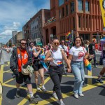 On Saturday, July 8, the Limerick Pride Parade 2023 brought some extra colour and music to Limerick city centre, followed by Pridefest in the gardens of the Hunt Museum. Picture: Olena Oleksienko/ilovelimerick