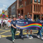 On Saturday, July 8, the Limerick Pride Parade 2023 brought some extra colour and music to Limerick city centre, followed by Pridefest in the gardens of the Hunt Museum. Picture: Olena Oleksienko/ilovelimerick