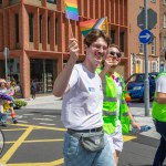 On Saturday, July 8, the Limerick Pride Parade 2023 brought some extra colour and music to Limerick city centre, followed by Pridefest in the gardens of the Hunt Museum. Picture: Olena Oleksienko/ilovelimerick