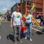 On Saturday, July 8, the Limerick Pride Parade 2023 brought some extra colour and music to Limerick city centre, followed by Pridefest in the gardens of the Hunt Museum. Picture: Olena Oleksienko/ilovelimerick