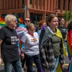 On Saturday, July 8, the Limerick Pride Parade 2023 brought some extra colour and music to Limerick city centre, followed by Pridefest in the gardens of the Hunt Museum. Picture: Olena Oleksienko/ilovelimerick