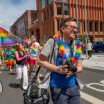 On Saturday, July 8, the Limerick Pride Parade 2023 brought some extra colour and music to Limerick city centre, followed by Pridefest in the gardens of the Hunt Museum. Picture: Olena Oleksienko/ilovelimerick