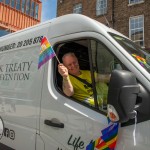 On Saturday, July 8, the Limerick Pride Parade 2023 brought some extra colour and music to Limerick city centre, followed by Pridefest in the gardens of the Hunt Museum. Picture: Olena Oleksienko/ilovelimerick