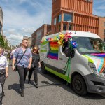 On Saturday, July 8, the Limerick Pride Parade 2023 brought some extra colour and music to Limerick city centre, followed by Pridefest in the gardens of the Hunt Museum. Picture: Olena Oleksienko/ilovelimerick