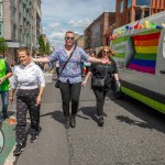 On Saturday, July 8, the Limerick Pride Parade 2023 brought some extra colour and music to Limerick city centre, followed by Pridefest in the gardens of the Hunt Museum. Picture: Olena Oleksienko/ilovelimerick