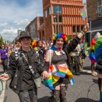 On Saturday, July 8, the Limerick Pride Parade 2023 brought some extra colour and music to Limerick city centre, followed by Pridefest in the gardens of the Hunt Museum. Picture: Olena Oleksienko/ilovelimerick