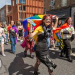 On Saturday, July 8, the Limerick Pride Parade 2023 brought some extra colour and music to Limerick city centre, followed by Pridefest in the gardens of the Hunt Museum. Picture: Olena Oleksienko/ilovelimerick