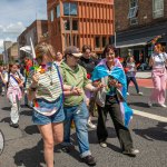 On Saturday, July 8, the Limerick Pride Parade 2023 brought some extra colour and music to Limerick city centre, followed by Pridefest in the gardens of the Hunt Museum. Picture: Olena Oleksienko/ilovelimerick