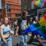 On Saturday, July 8, the Limerick Pride Parade 2023 brought some extra colour and music to Limerick city centre, followed by Pridefest in the gardens of the Hunt Museum. Picture: Olena Oleksienko/ilovelimerick