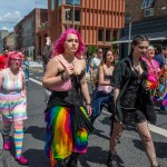 On Saturday, July 8, the Limerick Pride Parade 2023 brought some extra colour and music to Limerick city centre, followed by Pridefest in the gardens of the Hunt Museum. Picture: Olena Oleksienko/ilovelimerick