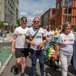 On Saturday, July 8, the Limerick Pride Parade 2023 brought some extra colour and music to Limerick city centre, followed by Pridefest in the gardens of the Hunt Museum. Picture: Olena Oleksienko/ilovelimerick