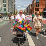 On Saturday, July 8, the Limerick Pride Parade 2023 brought some extra colour and music to Limerick city centre, followed by Pridefest in the gardens of the Hunt Museum. Picture: Olena Oleksienko/ilovelimerick