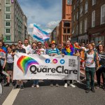 On Saturday, July 8, the Limerick Pride Parade 2023 brought some extra colour and music to Limerick city centre, followed by Pridefest in the gardens of the Hunt Museum. Picture: Olena Oleksienko/ilovelimerick