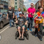 On Saturday, July 8, the Limerick Pride Parade 2023 brought some extra colour and music to Limerick city centre, followed by Pridefest in the gardens of the Hunt Museum. Picture: Olena Oleksienko/ilovelimerick