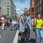 On Saturday, July 8, the Limerick Pride Parade 2023 brought some extra colour and music to Limerick city centre, followed by Pridefest in the gardens of the Hunt Museum. Picture: Olena Oleksienko/ilovelimerick