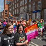 On Saturday, July 8, the Limerick Pride Parade 2023 brought some extra colour and music to Limerick city centre, followed by Pridefest in the gardens of the Hunt Museum. Picture: Olena Oleksienko/ilovelimerick