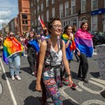 On Saturday, July 8, the Limerick Pride Parade 2023 brought some extra colour and music to Limerick city centre, followed by Pridefest in the gardens of the Hunt Museum. Picture: Olena Oleksienko/ilovelimerick