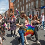 On Saturday, July 8, the Limerick Pride Parade 2023 brought some extra colour and music to Limerick city centre, followed by Pridefest in the gardens of the Hunt Museum. Picture: Olena Oleksienko/ilovelimerick