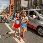 On Saturday, July 8, the Limerick Pride Parade 2023 brought some extra colour and music to Limerick city centre, followed by Pridefest in the gardens of the Hunt Museum. Picture: Olena Oleksienko/ilovelimerick