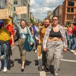 On Saturday, July 8, the Limerick Pride Parade 2023 brought some extra colour and music to Limerick city centre, followed by Pridefest in the gardens of the Hunt Museum. Picture: Olena Oleksienko/ilovelimerick