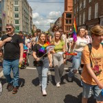 On Saturday, July 8, the Limerick Pride Parade 2023 brought some extra colour and music to Limerick city centre, followed by Pridefest in the gardens of the Hunt Museum. Picture: Olena Oleksienko/ilovelimerick