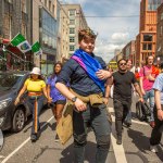 On Saturday, July 8, the Limerick Pride Parade 2023 brought some extra colour and music to Limerick city centre, followed by Pridefest in the gardens of the Hunt Museum. Picture: Olena Oleksienko/ilovelimerick