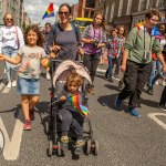 On Saturday, July 8, the Limerick Pride Parade 2023 brought some extra colour and music to Limerick city centre, followed by Pridefest in the gardens of the Hunt Museum. Picture: Olena Oleksienko/ilovelimerick