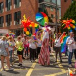 On Saturday, July 8, the Limerick Pride Parade 2023 brought some extra colour and music to Limerick city centre, followed by Pridefest in the gardens of the Hunt Museum. Picture: Olena Oleksienko/ilovelimerick