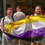 On Saturday, July 8, the Limerick Pride Parade 2023 brought some extra colour and music to Limerick city centre, followed by Pridefest in the gardens of the Hunt Museum. Picture: Olena Oleksienko/ilovelimerick