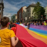 On Saturday, July 8, the Limerick Pride Parade 2023 brought some extra colour and music to Limerick city centre, followed by Pridefest in the gardens of the Hunt Museum. Picture: Olena Oleksienko/ilovelimerick