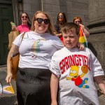 On Saturday, July 8, the Limerick Pride Parade 2023 brought some extra colour and music to Limerick city centre, followed by Pridefest in the gardens of the Hunt Museum. Picture: Olena Oleksienko/ilovelimerick