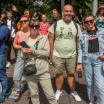 On Saturday, July 8, the Limerick Pride Parade 2023 brought some extra colour and music to Limerick city centre, followed by Pridefest in the gardens of the Hunt Museum. Picture: Olena Oleksienko/ilovelimerick