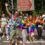 On Saturday, July 8, the Limerick Pride Parade 2023 brought some extra colour and music to Limerick city centre, followed by Pridefest in the gardens of the Hunt Museum. Picture: Olena Oleksienko/ilovelimerick