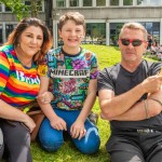 On Saturday, July 8, the Limerick Pride Parade 2023 brought some extra colour and music to Limerick city centre, followed by Pridefest in the gardens of the Hunt Museum. Picture: Olena Oleksienko/ilovelimerick