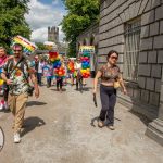 On Saturday, July 8, the Limerick Pride Parade 2023 brought some extra colour and music to Limerick city centre, followed by Pridefest in the gardens of the Hunt Museum. Picture: Olena Oleksienko/ilovelimerick