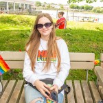 On Saturday, July 8, the Limerick Pride Parade 2023 brought some extra colour and music to Limerick city centre, followed by Pridefest in the gardens of the Hunt Museum. Picture: Olena Oleksienko/ilovelimerick