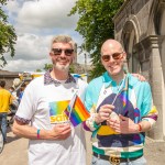 On Saturday, July 8, the Limerick Pride Parade 2023 brought some extra colour and music to Limerick city centre, followed by Pridefest in the gardens of the Hunt Museum. Picture: Olena Oleksienko/ilovelimerick