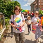 On Saturday, July 8, the Limerick Pride Parade 2023 brought some extra colour and music to Limerick city centre, followed by Pridefest in the gardens of the Hunt Museum. Picture: Olena Oleksienko/ilovelimerick