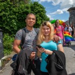 On Saturday, July 8, the Limerick Pride Parade 2023 brought some extra colour and music to Limerick city centre, followed by Pridefest in the gardens of the Hunt Museum. Picture: Olena Oleksienko/ilovelimerick