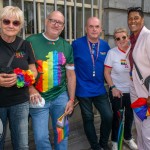 On Saturday, July 8, the Limerick Pride Parade 2023 brought some extra colour and music to Limerick city centre, followed by Pridefest in the gardens of the Hunt Museum. Picture: Olena Oleksienko/ilovelimerick