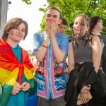 On Saturday, July 8, the Limerick Pride Parade 2023 brought some extra colour and music to Limerick city centre, followed by Pridefest in the gardens of the Hunt Museum. Picture: Olena Oleksienko/ilovelimerick