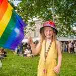 On Saturday, July 8, the Limerick Pride Parade 2023 brought some extra colour and music to Limerick city centre, followed by Pridefest in the gardens of the Hunt Museum. Picture: Olena Oleksienko/ilovelimerick