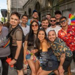 On Saturday, July 8, the Limerick Pride Parade 2023 brought some extra colour and music to Limerick city centre, followed by Pridefest in the gardens of the Hunt Museum. Picture: Olena Oleksienko/ilovelimerick