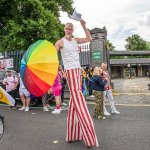 On Saturday, July 8, the Limerick Pride Parade 2023 brought some extra colour and music to Limerick city centre, followed by Pridefest in the gardens of the Hunt Museum. Picture: Olena Oleksienko/ilovelimerick