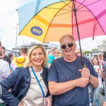 On Saturday, July 8, the Limerick Pride Parade 2023 brought some extra colour and music to Limerick city centre, followed by Pridefest in the gardens of the Hunt Museum. Picture: Olena Oleksienko/ilovelimerick