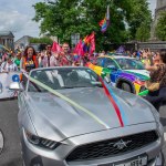 On Saturday, July 8, the Limerick Pride Parade 2023 brought some extra colour and music to Limerick city centre, followed by Pridefest in the gardens of the Hunt Museum. Picture: Olena Oleksienko/ilovelimerick