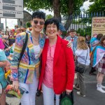 On Saturday, July 8, the Limerick Pride Parade 2023 brought some extra colour and music to Limerick city centre, followed by Pridefest in the gardens of the Hunt Museum. Picture: Olena Oleksienko/ilovelimerick