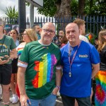 On Saturday, July 8, the Limerick Pride Parade 2023 brought some extra colour and music to Limerick city centre, followed by Pridefest in the gardens of the Hunt Museum. Picture: Olena Oleksienko/ilovelimerick