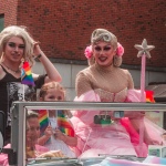 On Saturday, July 8, the Limerick Pride Parade 2023 brought some extra colour and music to Limerick city centre, followed by Pridefest in the gardens of the Hunt Museum. Picture: Cian Reinhardt/ilovelimerick