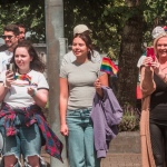 On Saturday, July 8, the Limerick Pride Parade 2023 brought some extra colour and music to Limerick city centre, followed by Pridefest in the gardens of the Hunt Museum. Picture: Cian Reinhardt/ilovelimerick